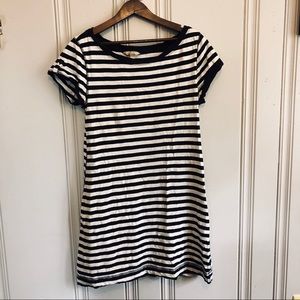 Banana Republic Striped Jersey Dress L